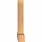 Ekena Millwork Portland Timber Gable Bracket, Western Red Cedar, 48"W x 24"H x 3 1/2"D x 3 1/2"F, 12/12 Pitch GBW048X24X0404POR00SWR - alternate 5